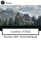 Mobile Screenshot of lindseyandpaul.com